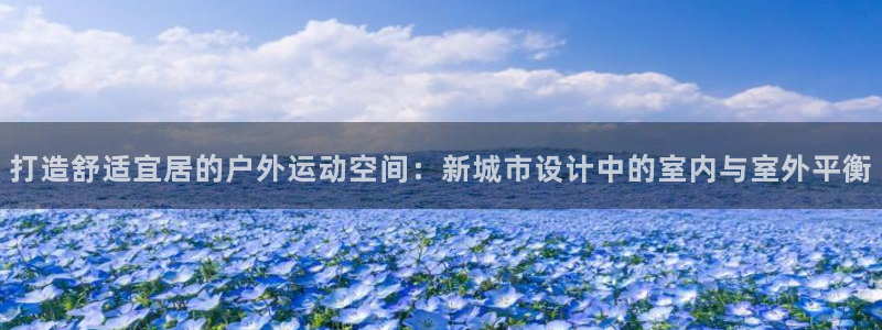 意昂体育4是干嘛的公司：打造舒适宜居的户外运动空间：